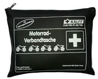 Afbeelding van Motorradverbandtasche schwarz(DIN 13167)